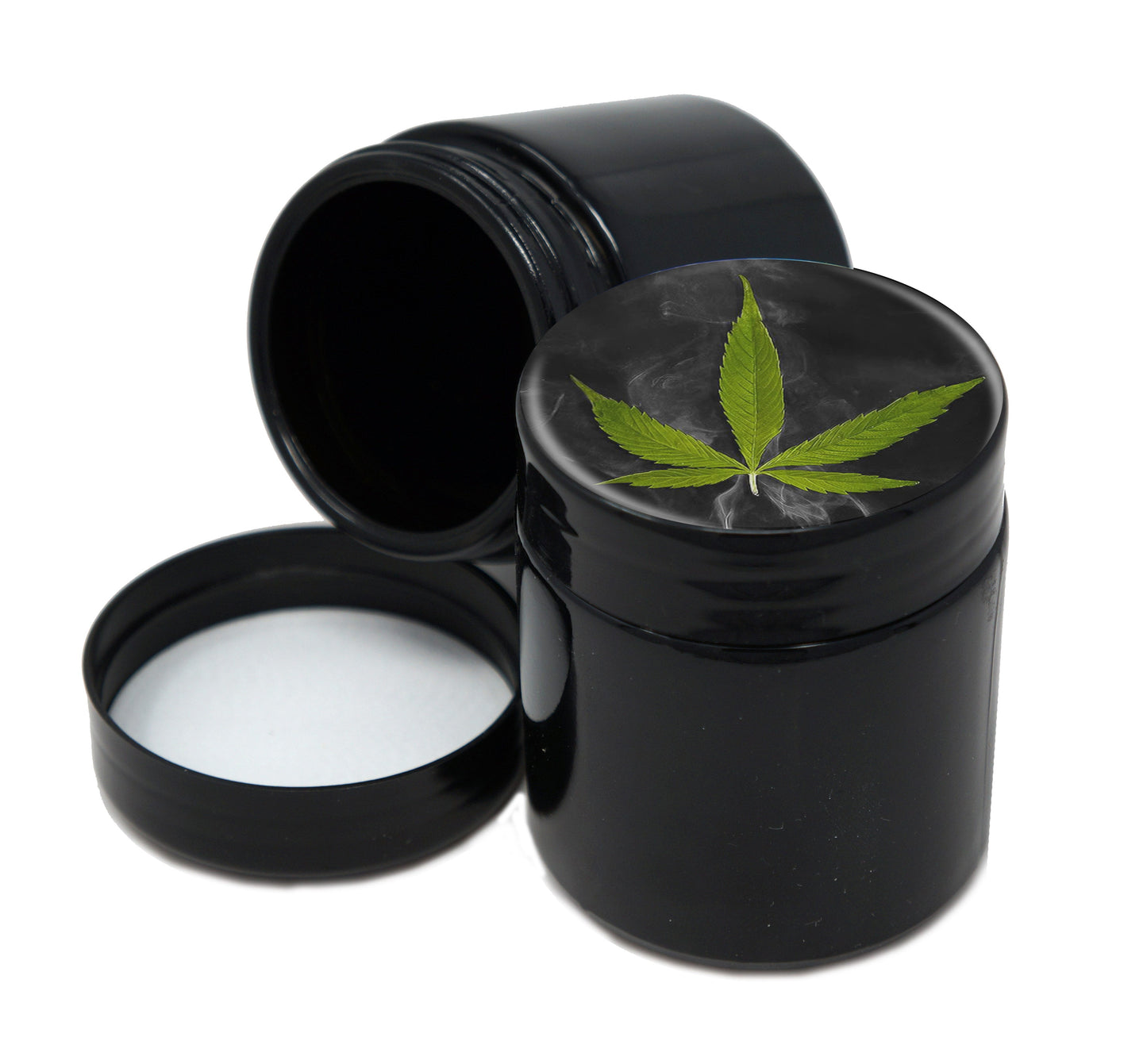 UV Proof Premium Jar Herb Storage Container With Design #UVR-015